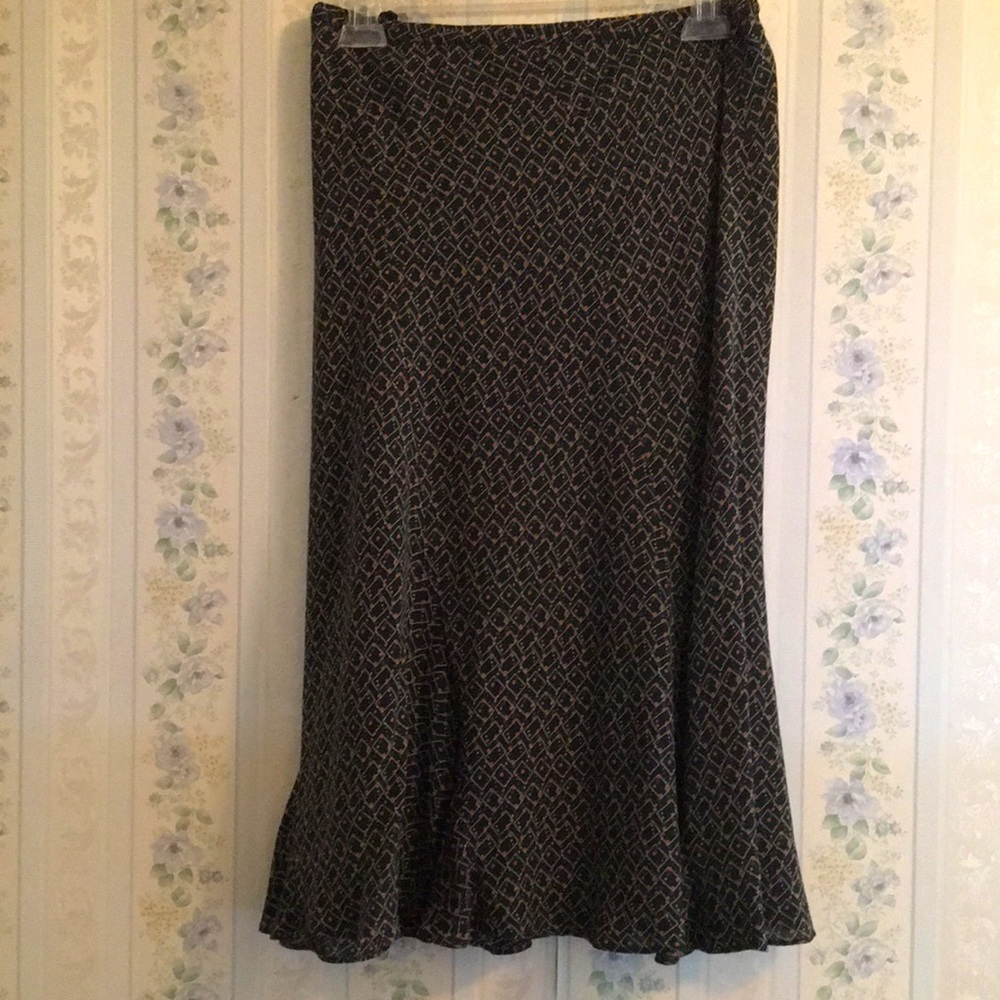 Jones New York Silk Skirt